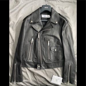 Dior leather jacket